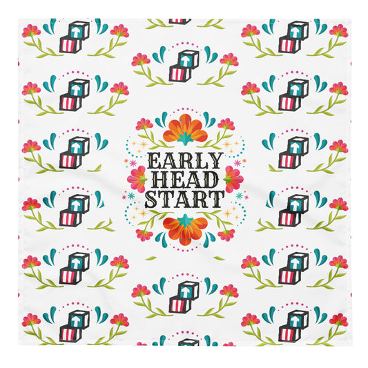 Early Head Start Summer Bloom All-over print bandana