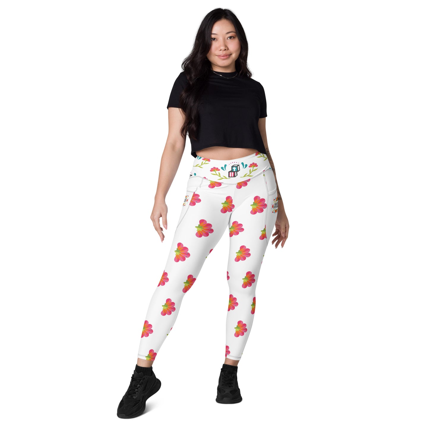 Head Start Summer Bloom Leggings with pockets