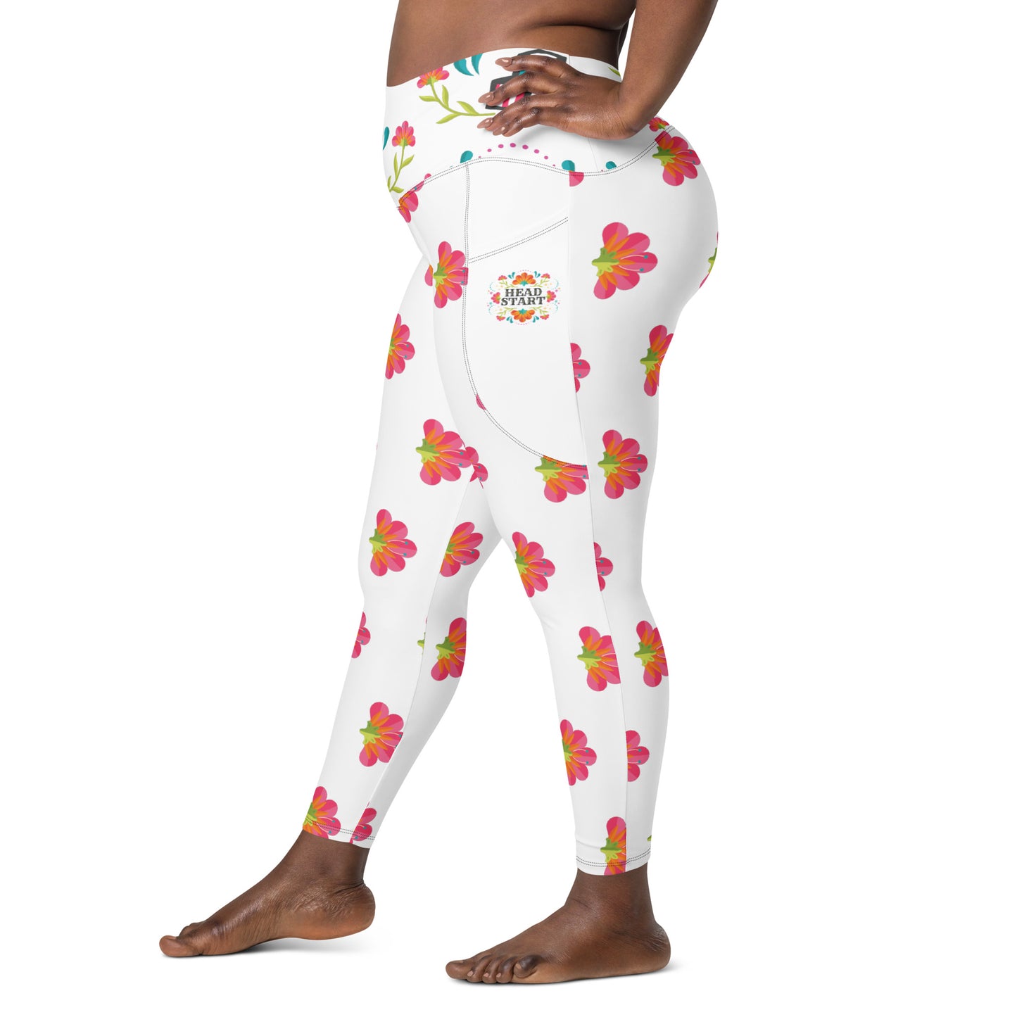 Head Start Summer Bloom Leggings with pockets