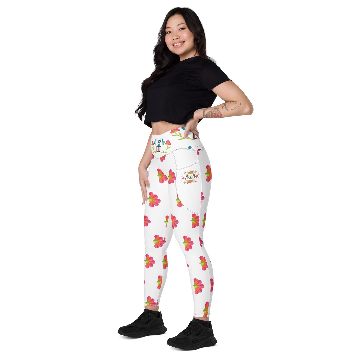 Head Start Summer Bloom Leggings with pockets