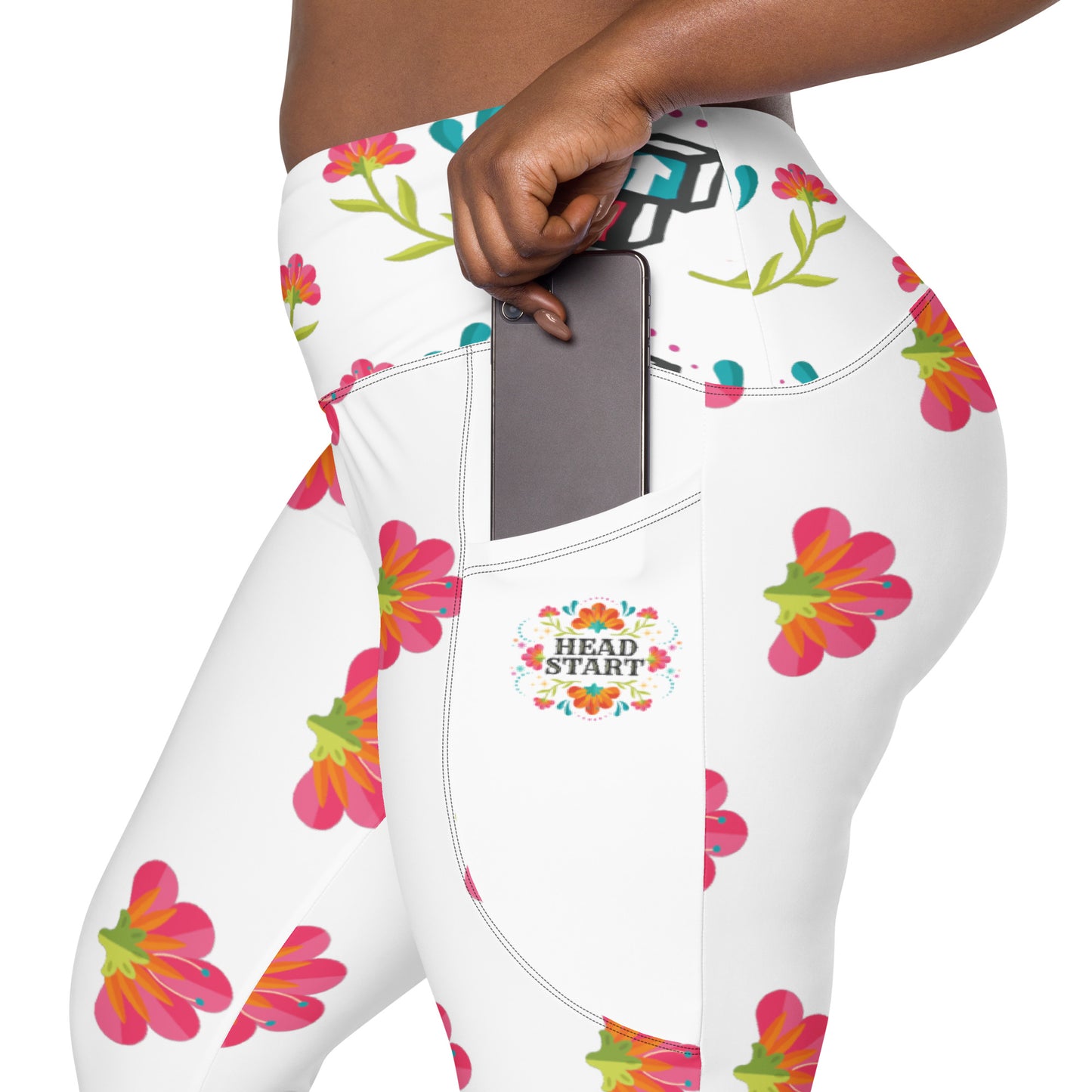 Head Start Summer Bloom Leggings with pockets
