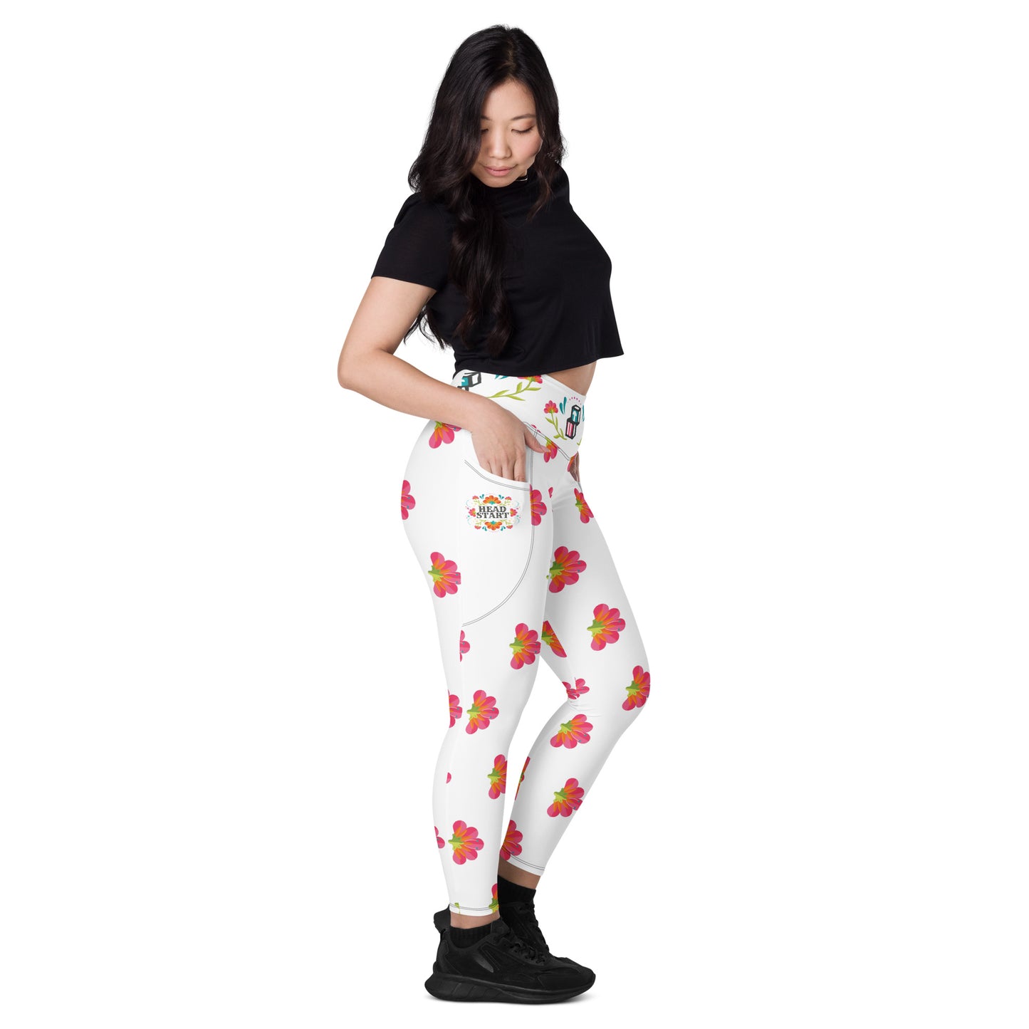 Head Start Summer Bloom Leggings with pockets