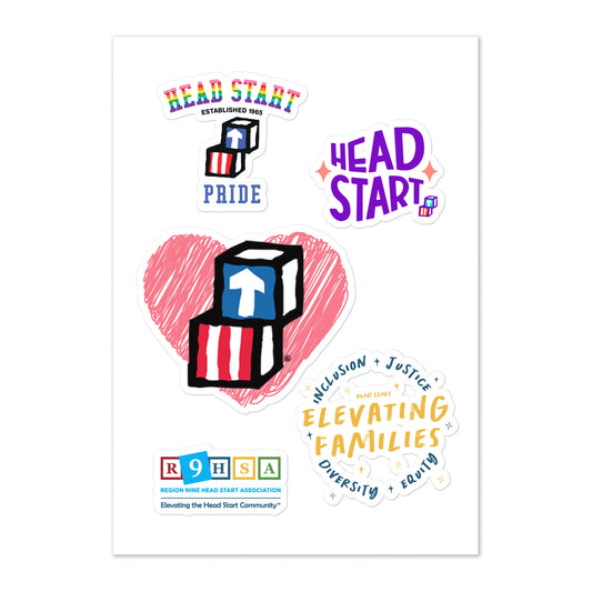 Head Start Proud Sticker sheet