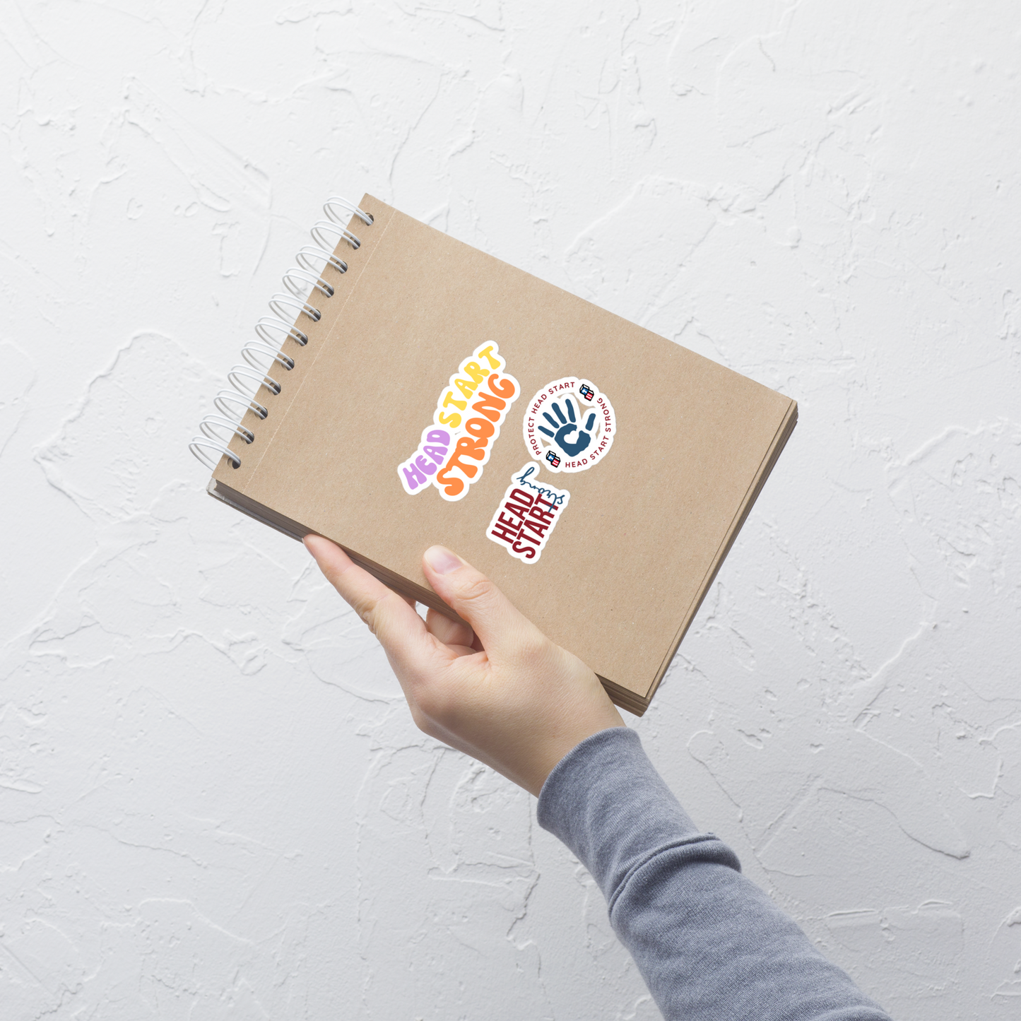 Head Start Strong Bubble-free stickers