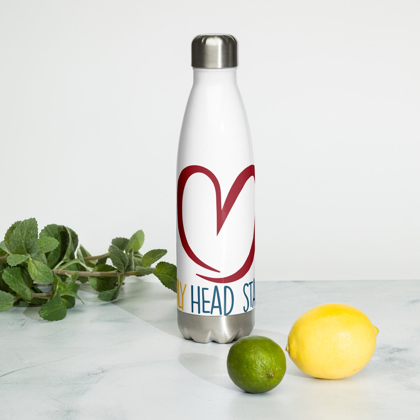 I Love Early Head Start Stainless Steel Water Bottle
