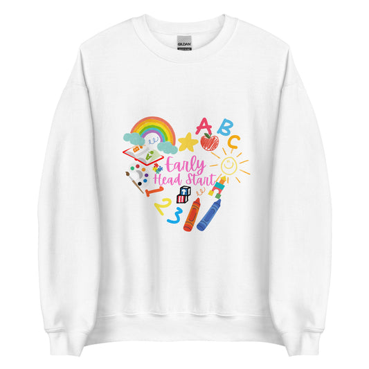Learning Is Fun Early Head Start Unisex Sweatshirt