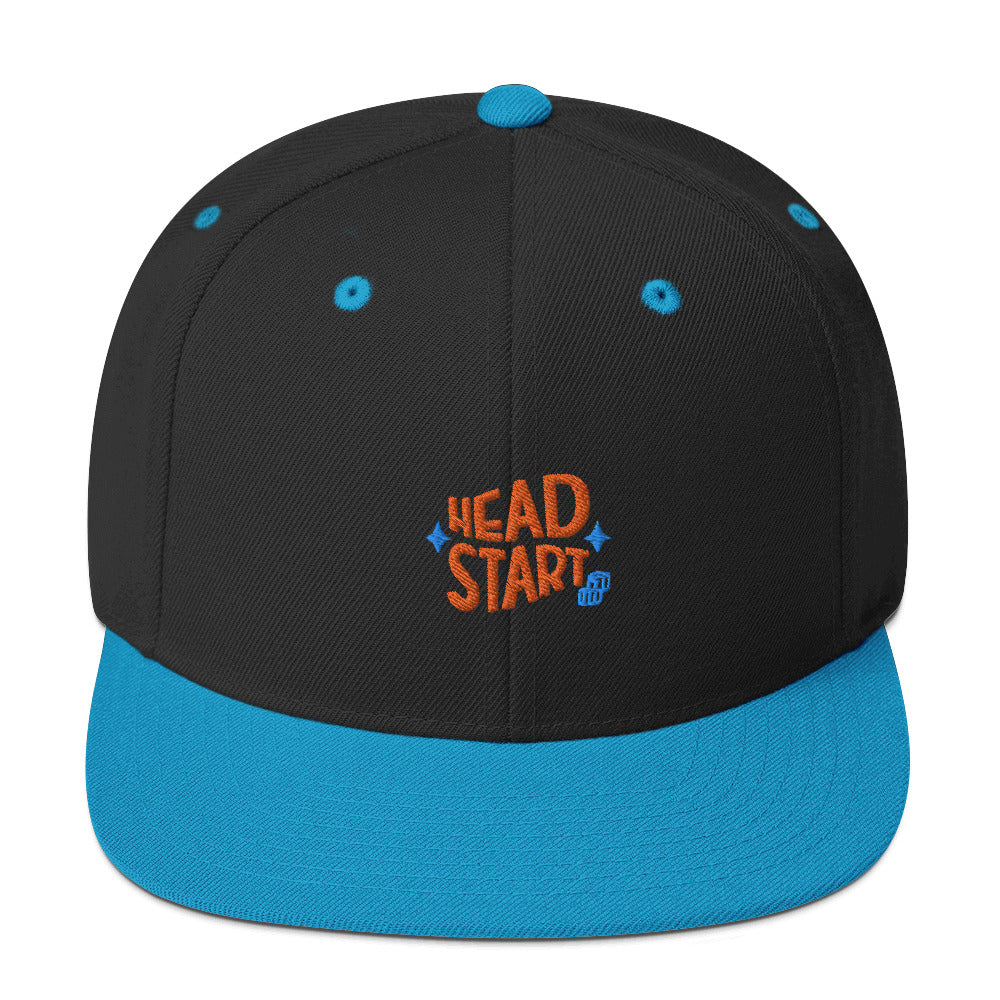 Head Start Snapback Hat (Orange logo)