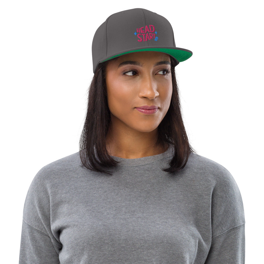 Spring Head Start Snapback Hat (Pink)