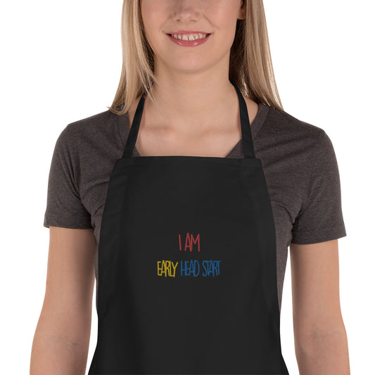Embroidered Early Head Start Staff Apron