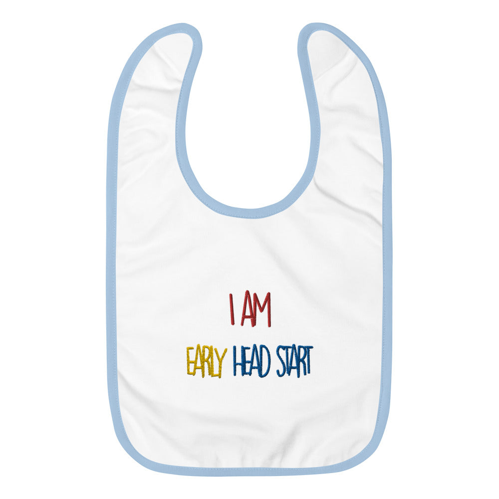Embroidered Early Head Start Baby Bib