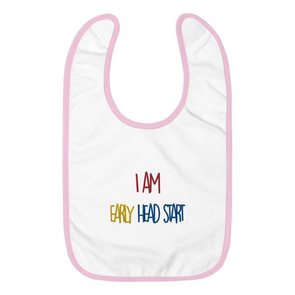 Embroidered Early Head Start Baby Bib