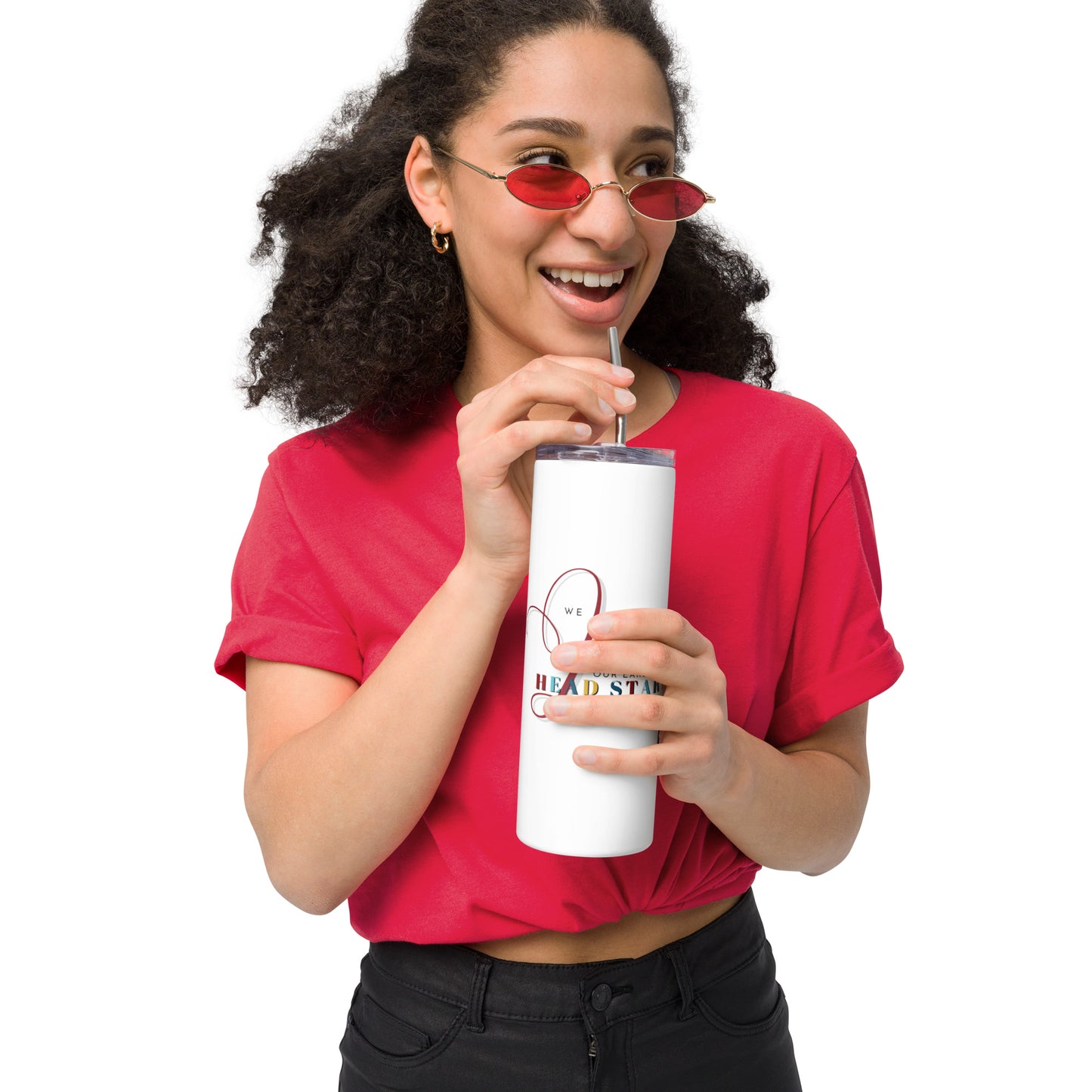 We Love Our Early Head Start Staff - Stainless steel tumbler