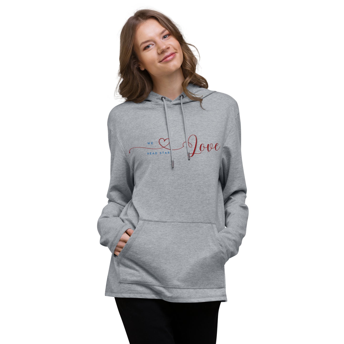 We Love Head Start - Unisex Lightweight Hoodie