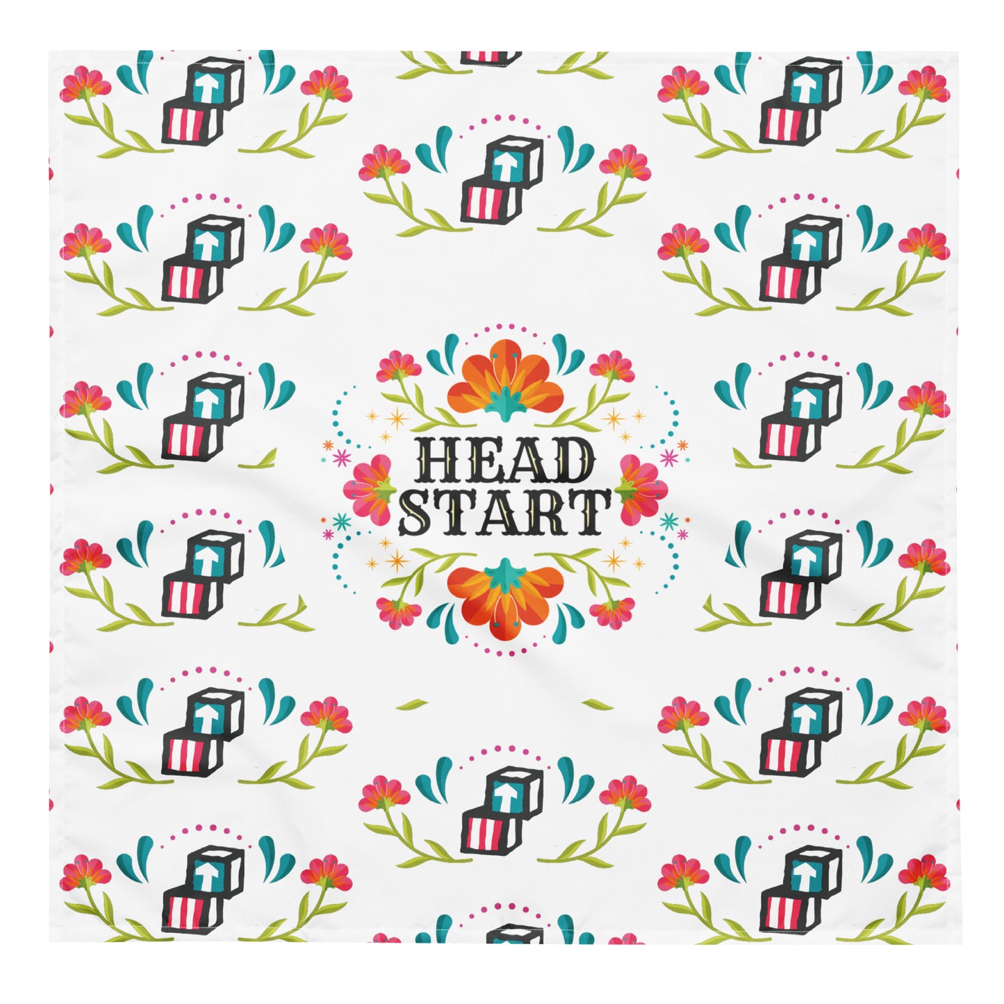 Head Start Summer Bloom All-over print bandana