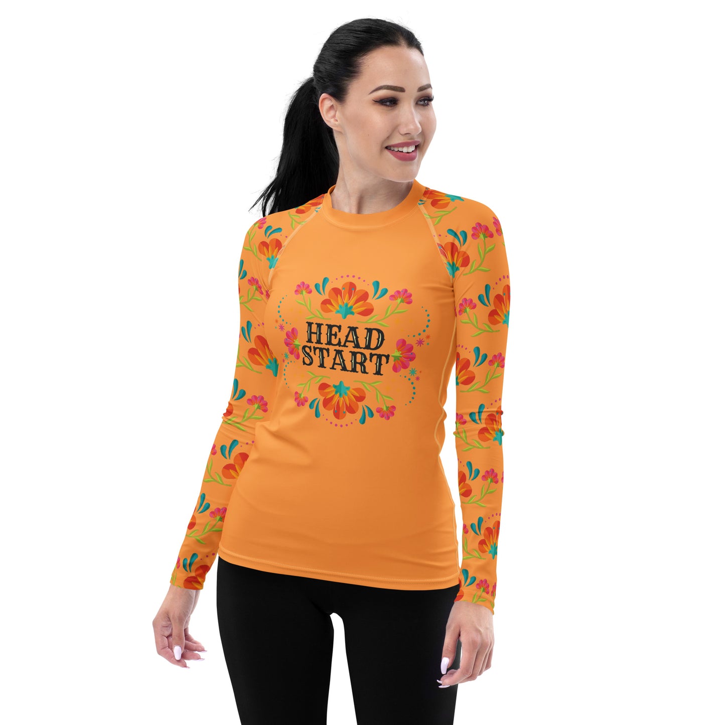 Head Start Summer Bloom Women's Rash Guard