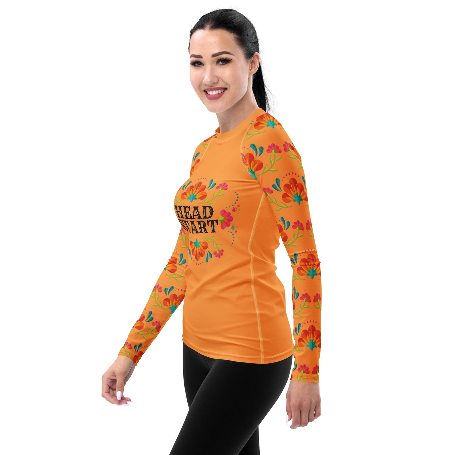 Head Start Summer Bloom Women's Rash Guard