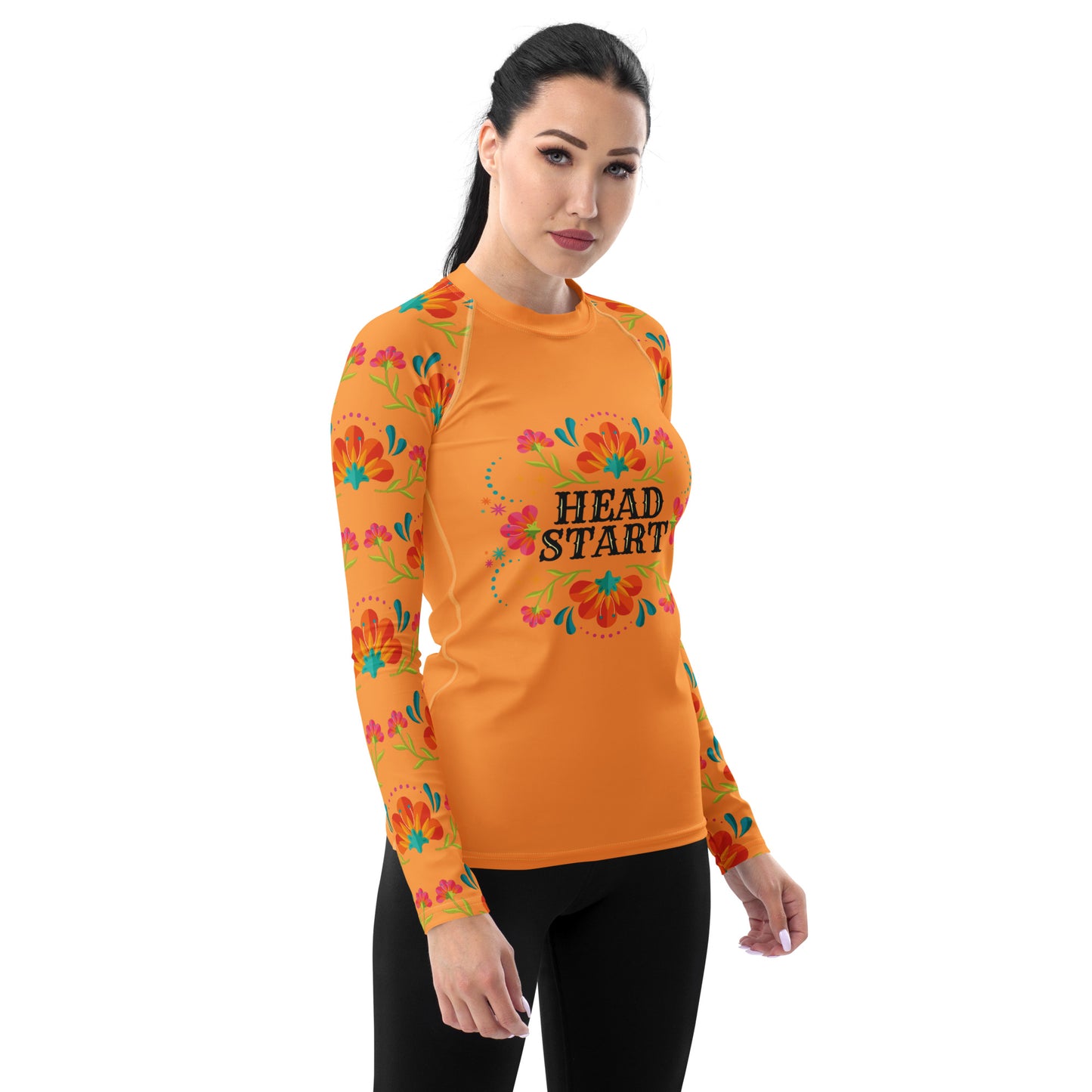 Head Start Summer Bloom Women's Rash Guard