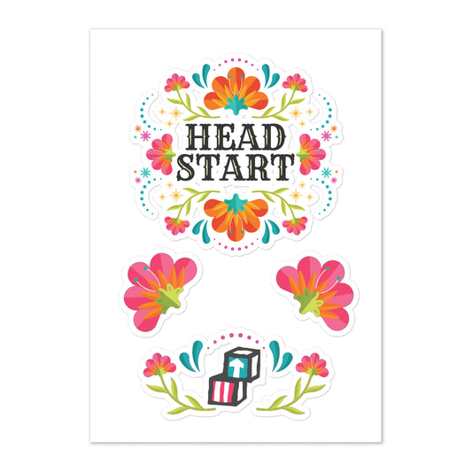 Head Start Summer Bloom Sticker sheet