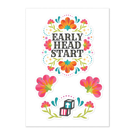Early Head Start Summer Bloom Sticker sheet