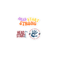 Head Start Strong Bubble-free stickers