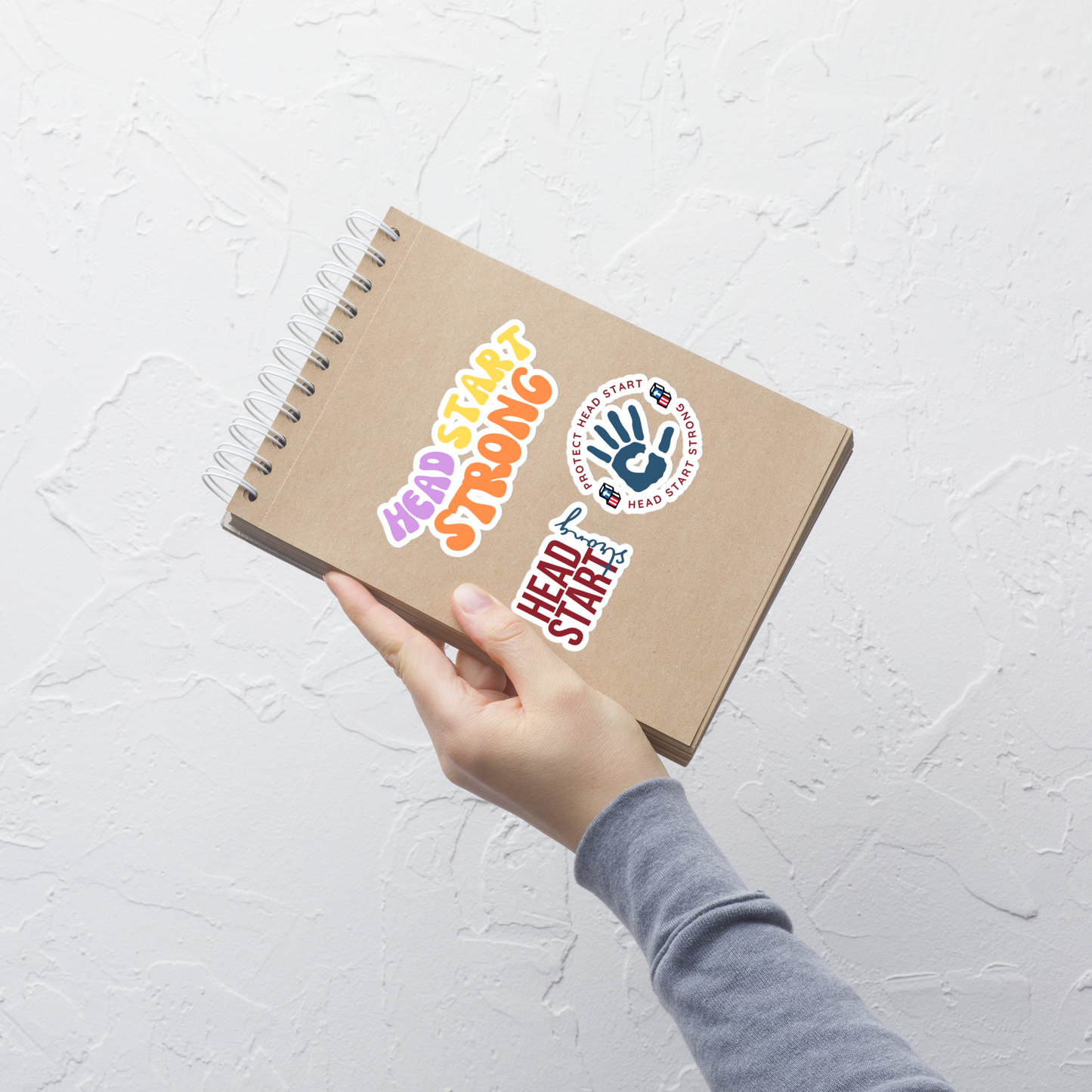 Head Start Strong Bubble-free stickers