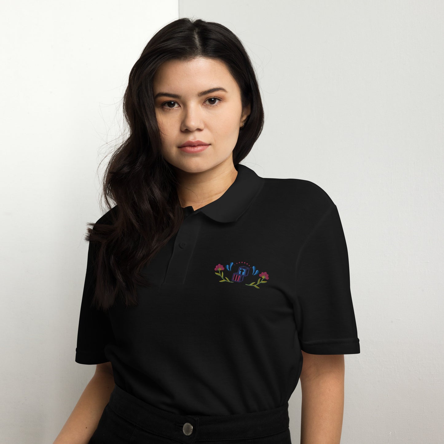 Head Start Summer Bloom Unisex pique polo shirt