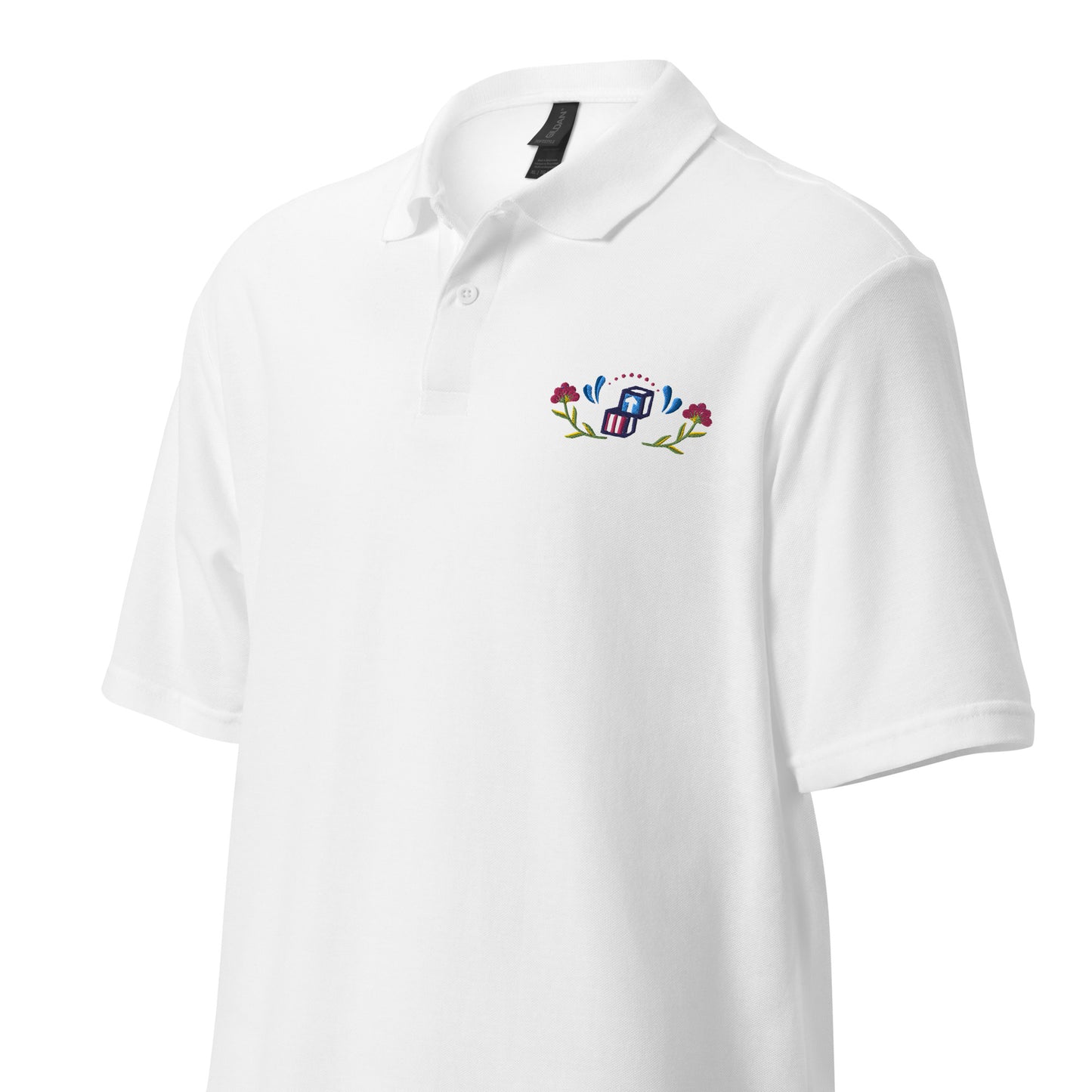 Head Start Summer Bloom Unisex pique polo shirt