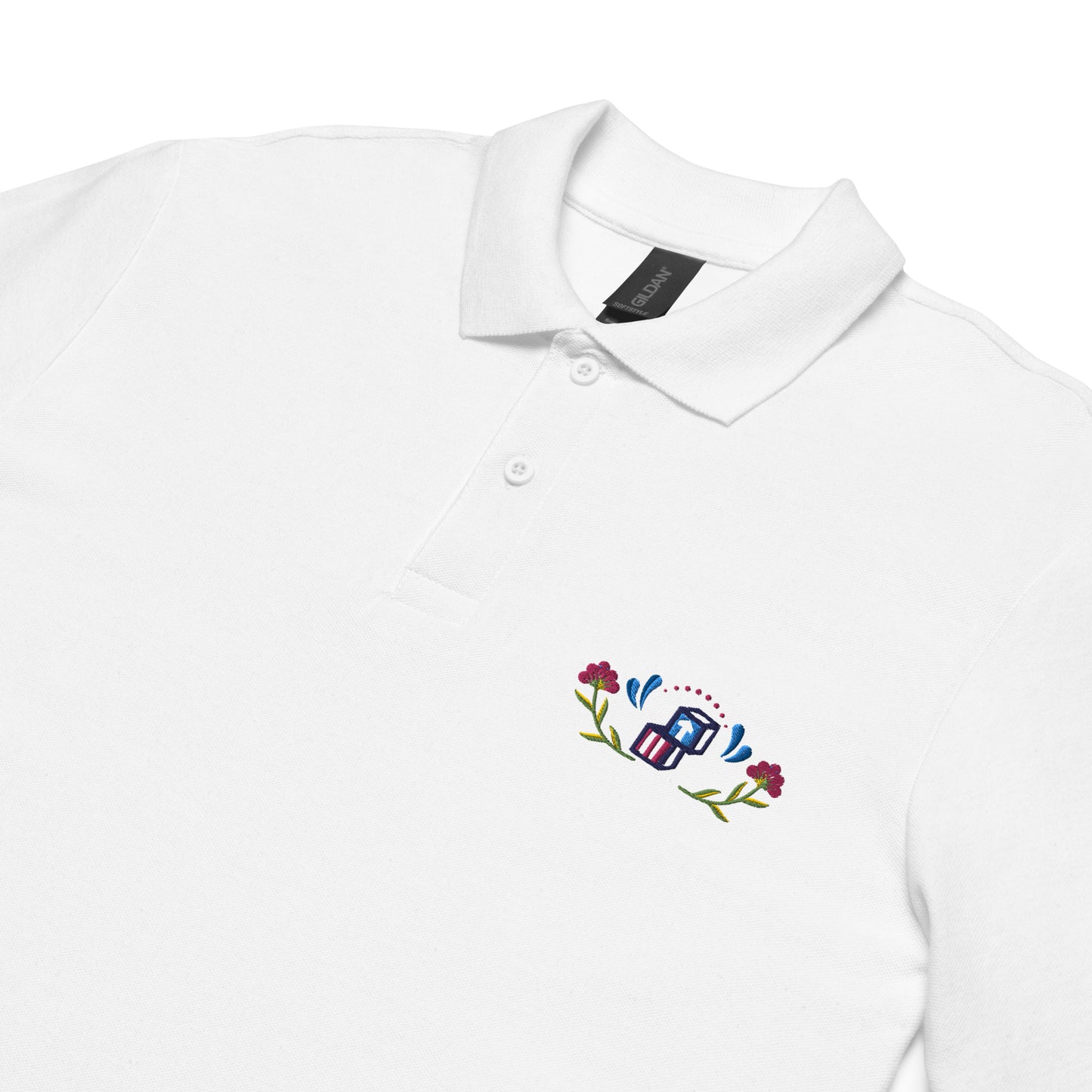 Head Start Summer Bloom Unisex pique polo shirt