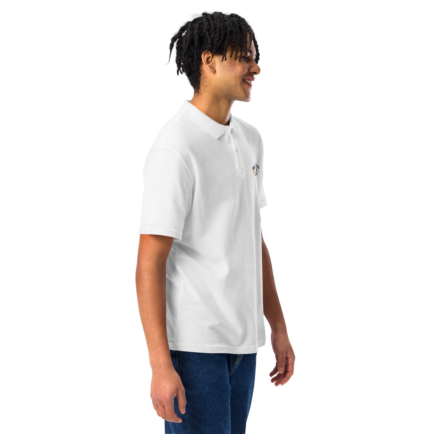 Head Start Summer Bloom Unisex pique polo shirt