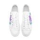 Spring Head Start Unisex Low Top Canvas Shoes (Purple)