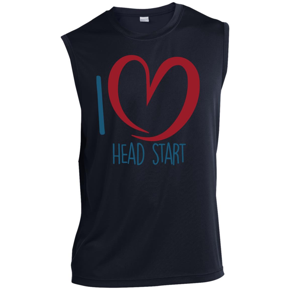 I love Head Start sleeveless athletic tee