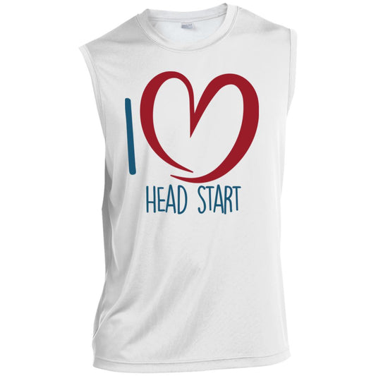I love Head Start sleeveless athletic tee