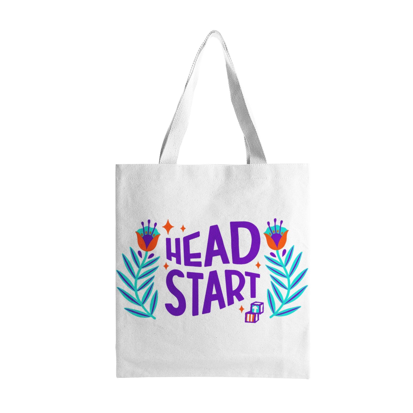 Spring Head Start Canvas Tote Bags