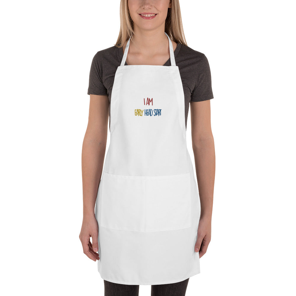Embroidered Early Head Start Staff Apron