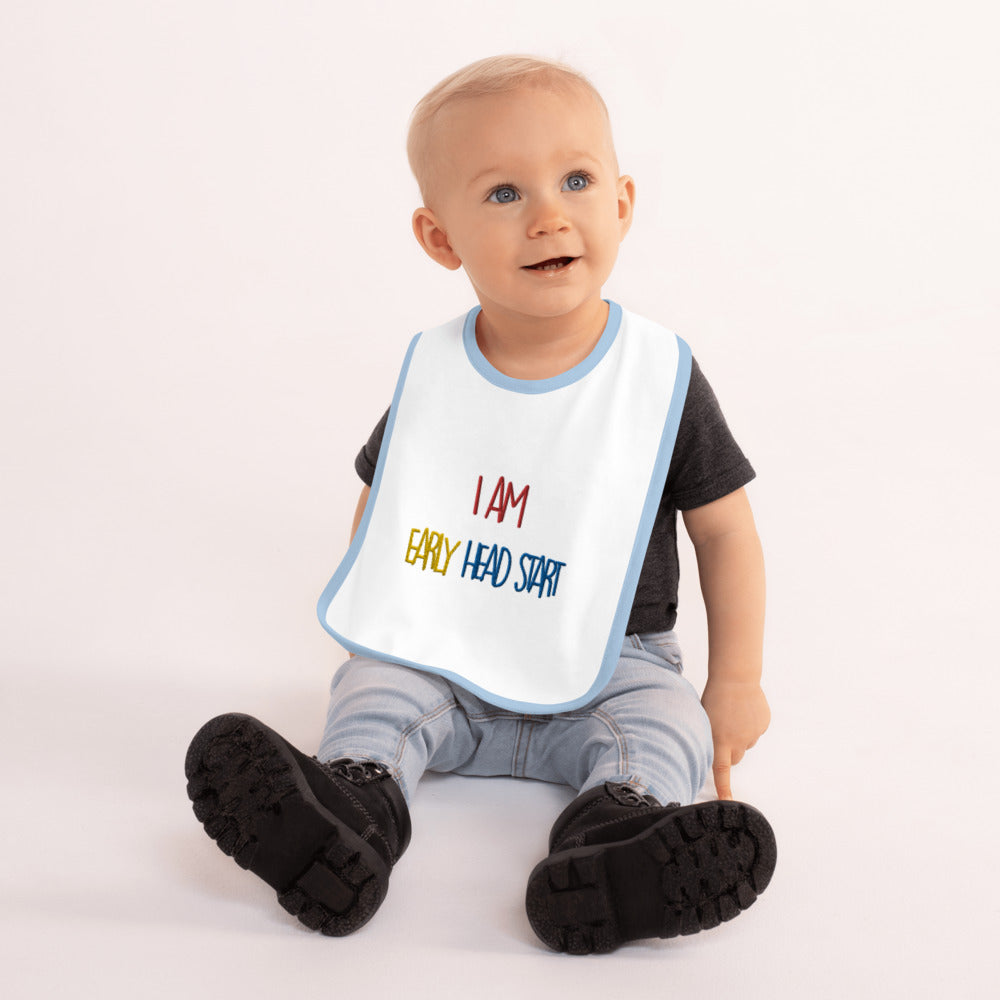 Embroidered Early Head Start Baby Bib
