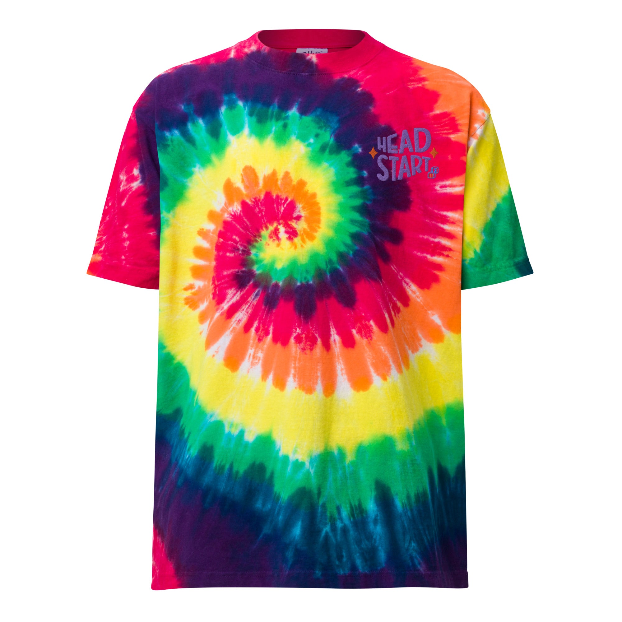 Head Start Oversized tie dye t shirt Head Start Gear Zone