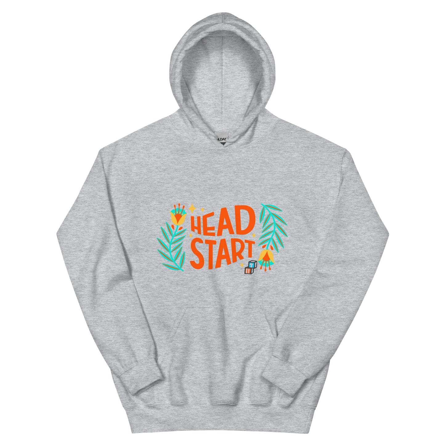 Spring Head Start Hoodie (Orange logo)