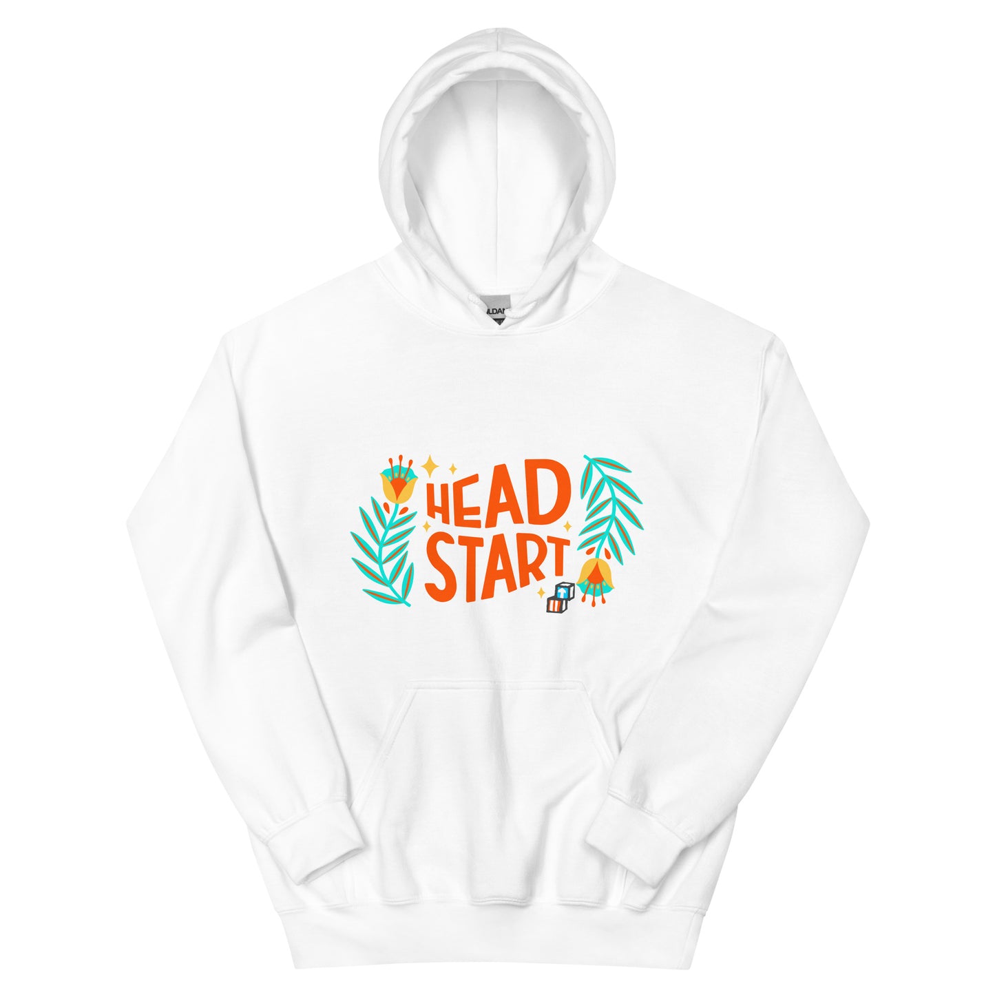 Spring Head Start Hoodie (Orange logo)