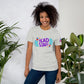 Spring Head Start T-shirt with Sleeve design (Purple)