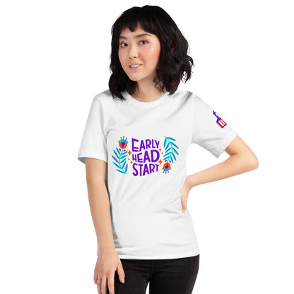 Spring Early Head Start T-shirt with Sleeve design (Purple)